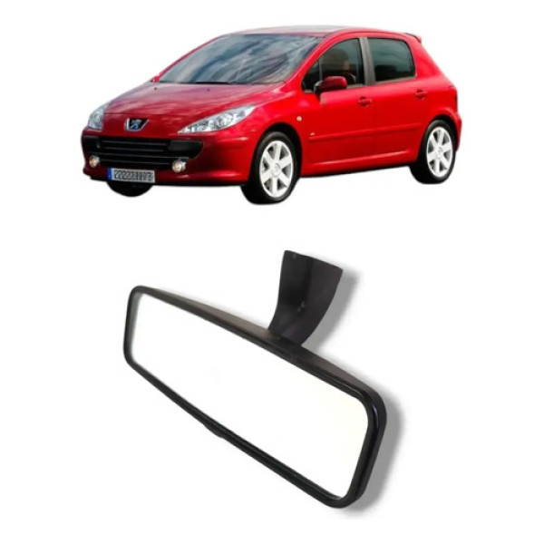 Retrovisor Interno Simples Peugeot 307 2002 A 2012 C4 07/13