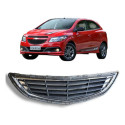 Grade Infr Onix Prisma 2013 A 2016 Lt Ltz C/ Friso Cromado Preto