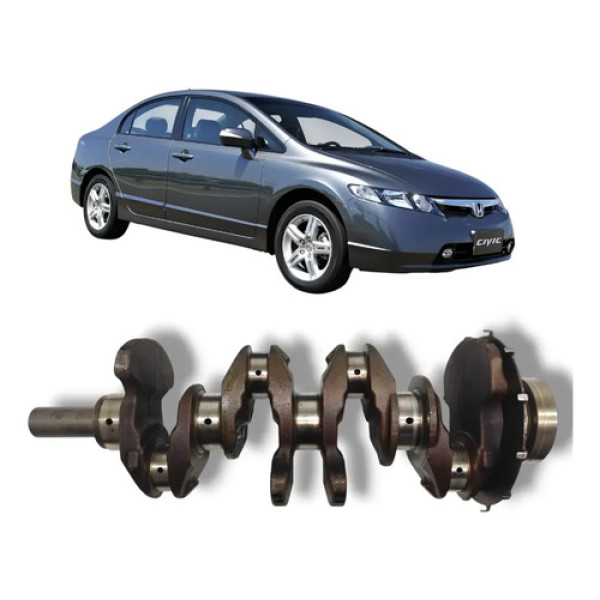 Virabrequim Honda Civic 1.8 16v 2007 2008 A 2011