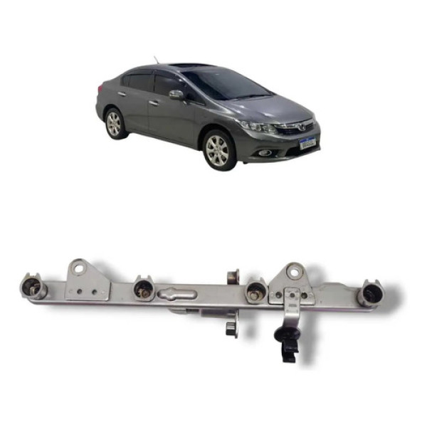 Flauta Injetora Combustível A Frio Honda Civic  2012 2016