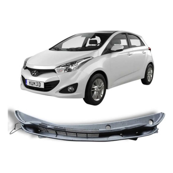 Grade Churrasqueira Hyundai Hb20 2013 A 2019 Original Preto
