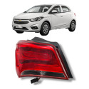 Lanterna Traseira Esquer Onix 17/20 Lt Ltz Adv Active Effect Esquerdo/motorista Vermelho