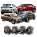 Jogo Porcas Prisioneiro Roda Onix Prisma 2012 2024 Original 