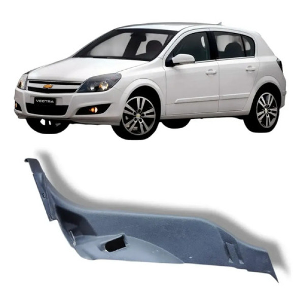 Acabamento Traseiro Direito Gm Vectra 2006 2011 Original Preto