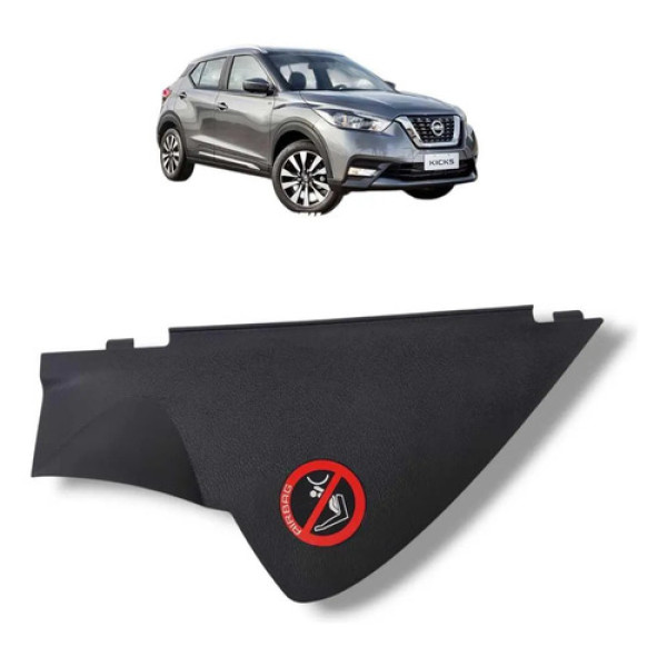 Acabamento Painel Direito Nissan Kicks 2017 A 2021 Original Cinza