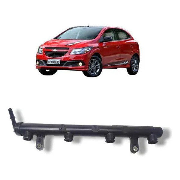 Flauta Bico Injetor Gm Onix 1.4 2013 A 2019 Original