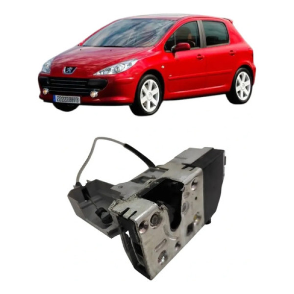 Fechadura Porta Dianteira Direita Peugeot 307 2005 A 2012