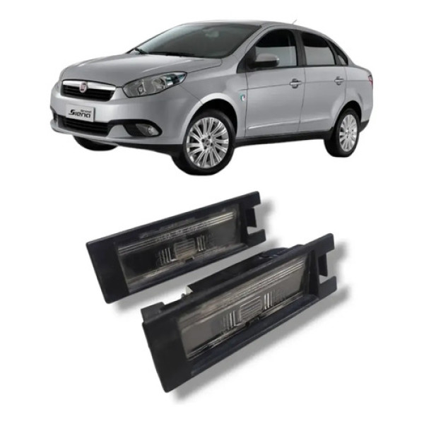 Luz Placa Fiat Grand Siena 2012 2020