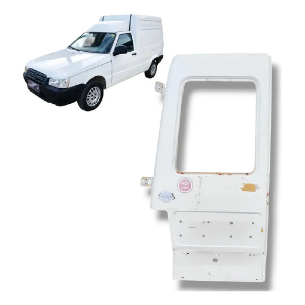 Tampa Traseira Esquerda Fiorino Furgão 1986 A 2014 Branco