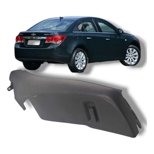 Acabamento Soleira Banco Traseiro Direito Cruze 2012 2016 Preto
