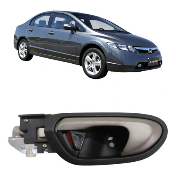 Maçaneta Interna Dianteira/traseira Esquerda Civic 2007/2011