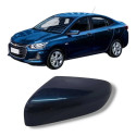 Capa Retrovisor Esquerdo Onix 2020 2025 S/ Furo Sensor Azu