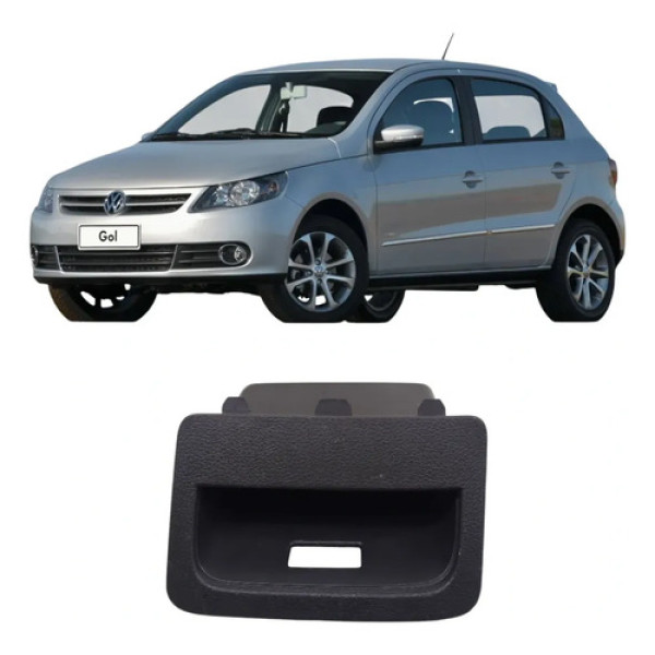 Porta Objetos Vw Gol Voyage 2008 2016 Original Preto
