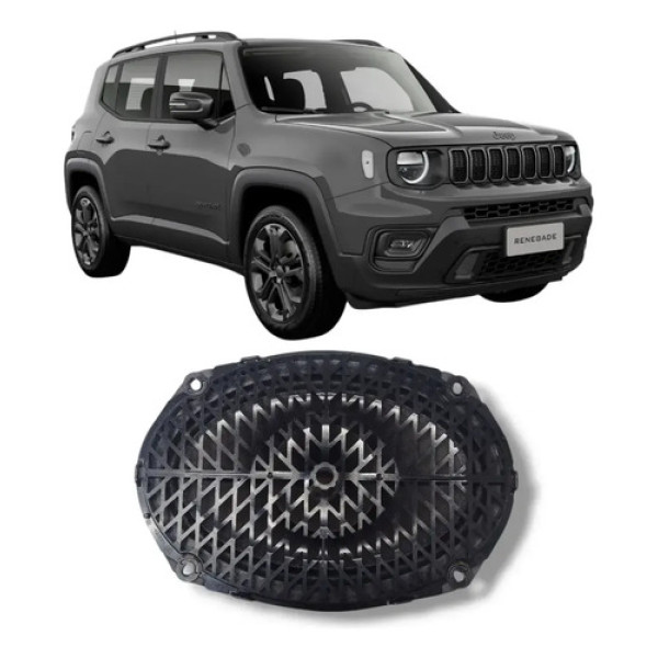 Alto Falante Porta Traseira Esquerda Jeep Renegade 2016 2024 Preto
