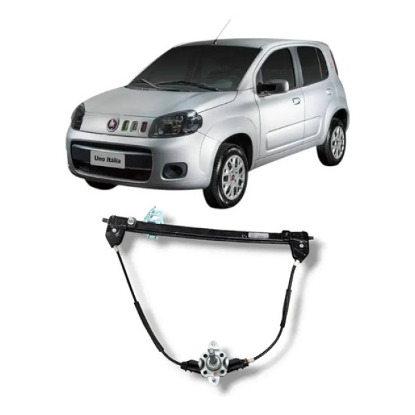 Máquina De Vidro Porta Esq Uno Vivace Fiorino 12 A 23 2p Man