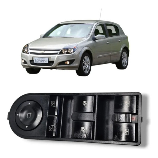 Comando Vidro Motorista Gm Chevrolet Vectra 2006 2011 Parale