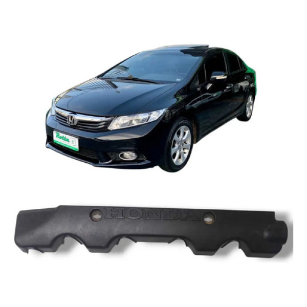 Tampa Acabamento Motor Honda Civic Detalhe 2012 2016 