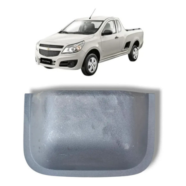 Capa Porta Objetos Painel Gm Chevrolet Montana 2012 2019 Preto