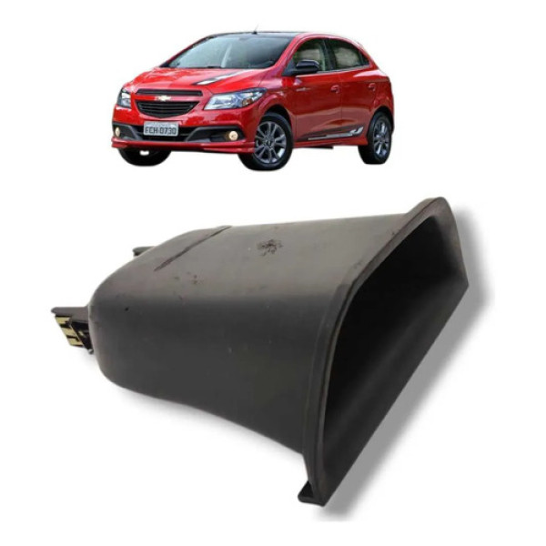 Porta Objetos Painel Esquerdo Gm Chevrolet Onix 2013 A 2019 Preto