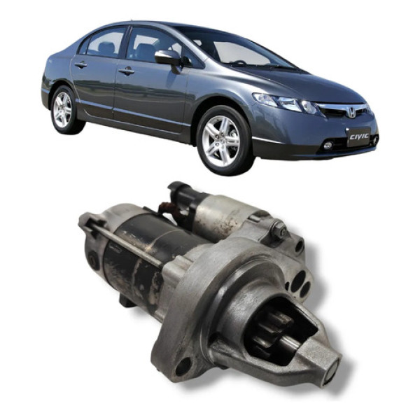 Motor Partida Arranque New Civic 1.8 Cr-v 2.0 2007 A 2011