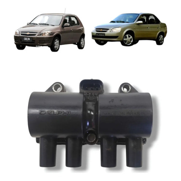 Bobina Ignição Gm Celta Corsa 1.0 2008 A 2012 Original