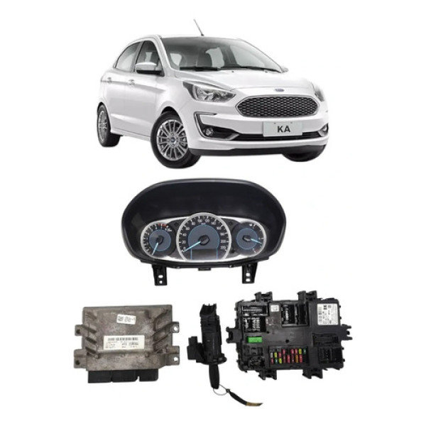 Kit Code Injeção Ford Ka 2016 2018 Original 