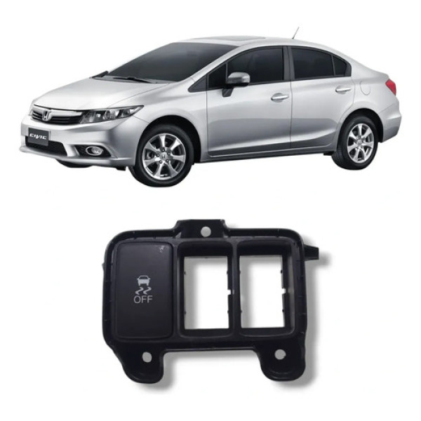 Botão Controle Tração Civic G9 2012 2013 A 2016