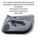 Forro Porta Dianteira Direita Cruze 2012 A 2016 Preto