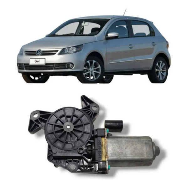Motor Máquina Vidro Diant Esquerda Vw Volkswagen Gol 2008 12