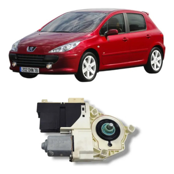 Motor Máquina Vidro Porta Dianteira Esquer Peugeot 307 02 12