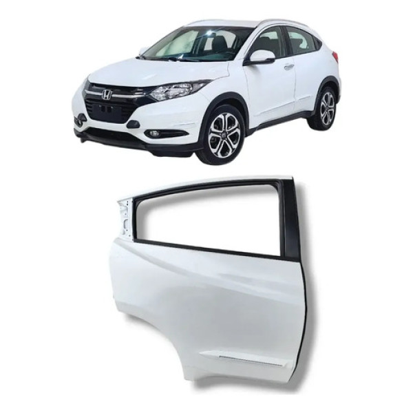 Porta Traseira Direita Hr-v 2016 2017 A 2021 Traseira Direita