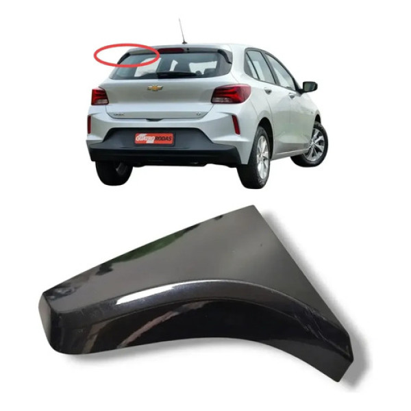 Acabamento Aerofólio Esquerdo Chevrolet Onix 2020 2025