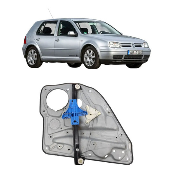 Máquina De Vidro Porta Traseira Esquerda Golf Bora 00 A 2013