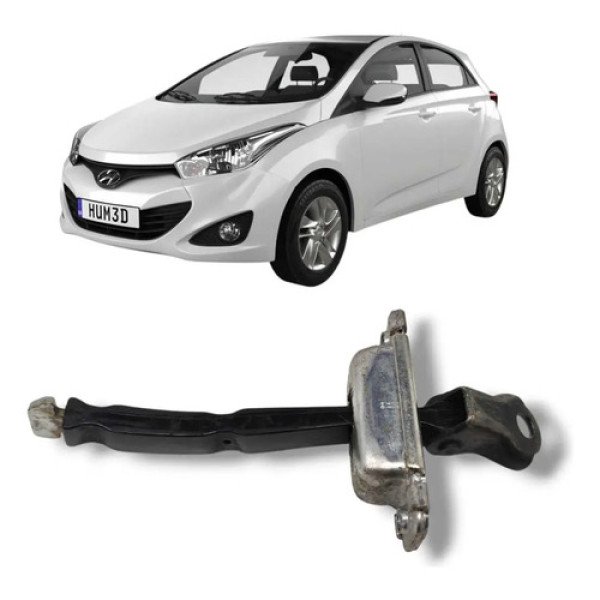 Limitador Porta Direita Hyundai Hb20 2013 2019 Original Preto