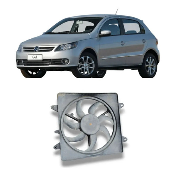 Ventoinha Defletor Radiador Vw Gol G5 G6 2008 2016 Original