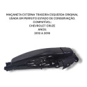 Maçaneta Ext. Porta Tras Esq Tracker 13/19 Cruze 2012/2016 Preto Traseira