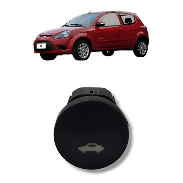 Botão Abertura Porta Malas Ford Ka 2011 Preto