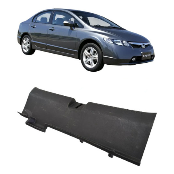Acabamento Soleira Tampa Traseira Honda Civic 2007 2011 Preto