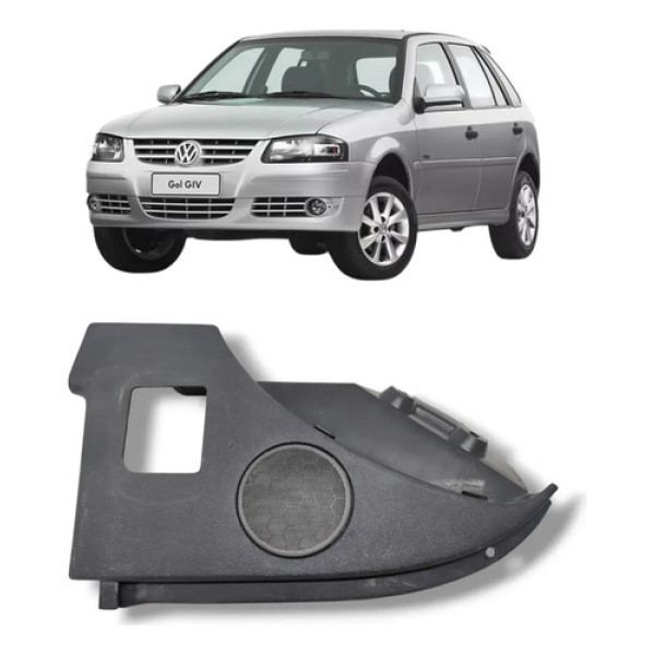 Suporte Bagagito Direito Vw Volkswagen Gol 2006 2014 Detalhe Cinza