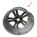 Roda Aro 15 4x100 Gm Chevrolet Astra Elegance Detalhe Prateado
