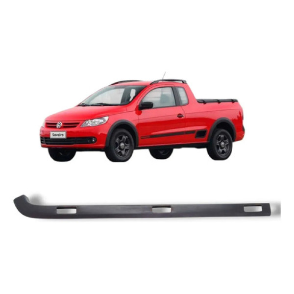 Friso Ld Caçamba Cabine Estendida Orig Usado Vw Saveiro G5 Preto