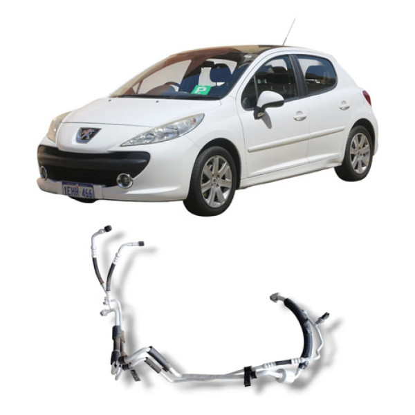 Mangueira Dupla Ar Condicionado Peugeot 207 2007 2014