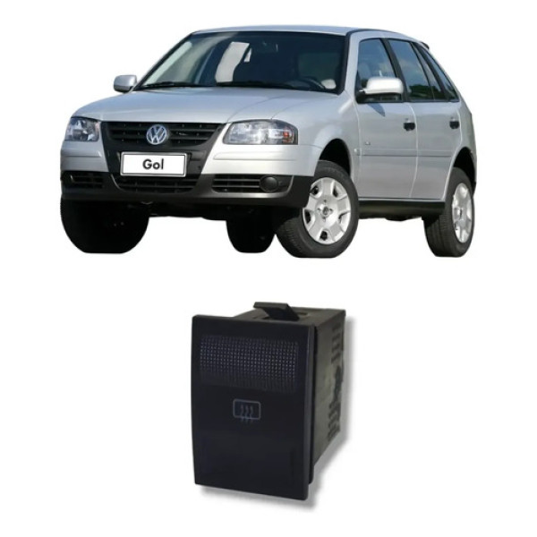 Botão Desembaçador Vw Gol G4 2005 2011 Original