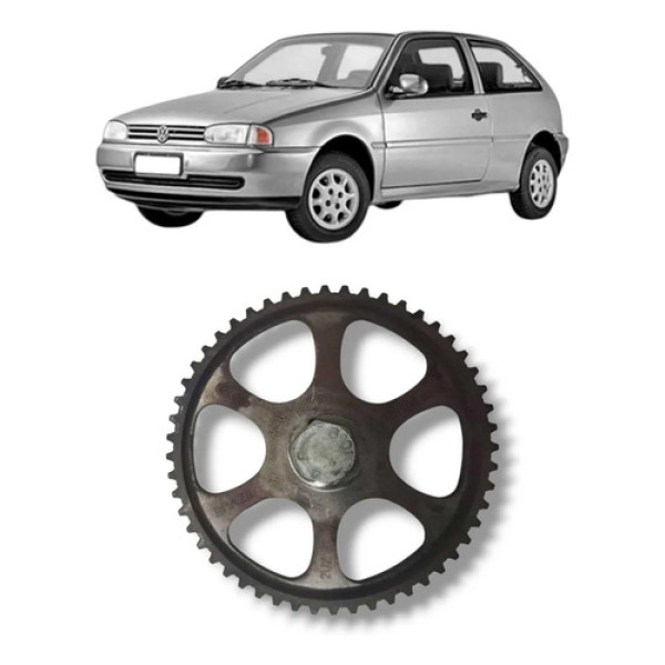 Polia Comando Válvula Vw Volkswagen Gol 1995 A 1999 Prateado