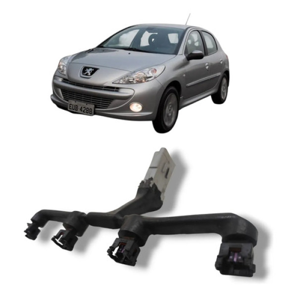Chicote Flauta Bico Injetor Peugeot 207 1.4 2009 2014 Origin