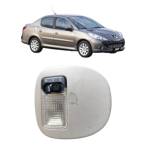Luz Teto Cortesia Peugeot 207 2009 2014 Original