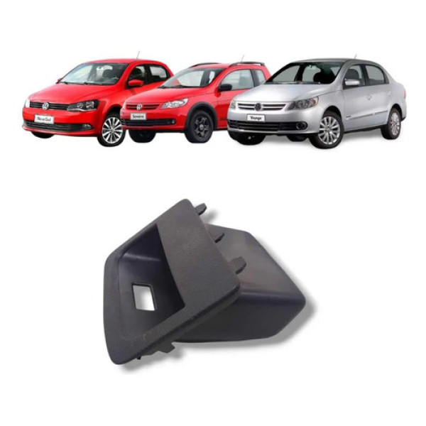 Porta Objetos Painel Vw Gol Voyage Saveiro 2008 2016 Origina Preto
