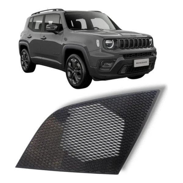 Tela Alto Falante Painel Direito Jeep Renegade 2016 2020 Preto