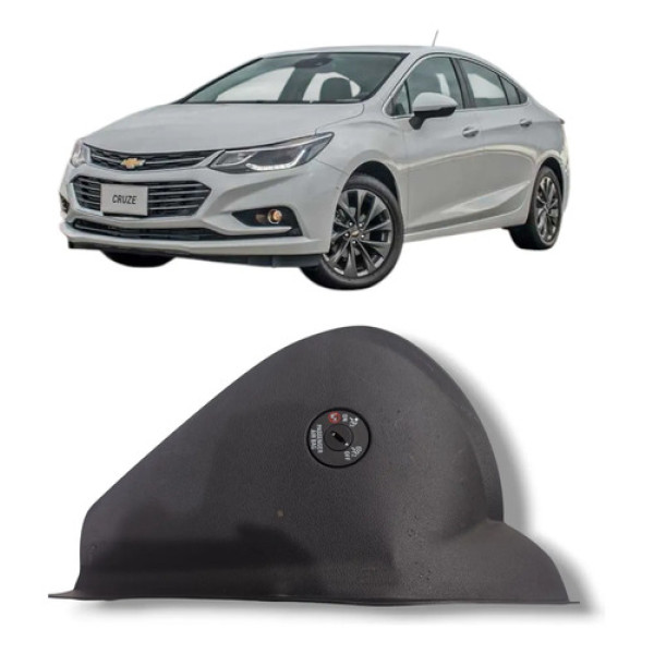 Acabamento Painel Interno Direito Gm Chevrolet Cruze 2017 22 Cinza