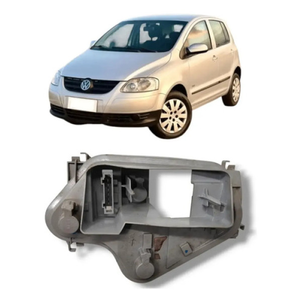 Circuito Lanterna Esquerda Vw Volkswagen Fox 2004 2010 Preto